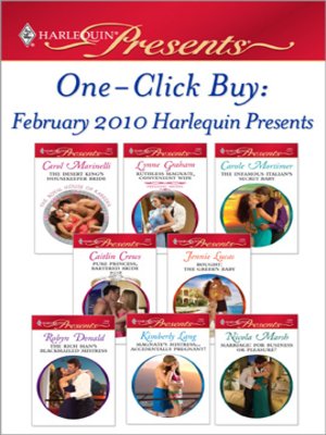 cover image of February 2010 Harlequin Presents